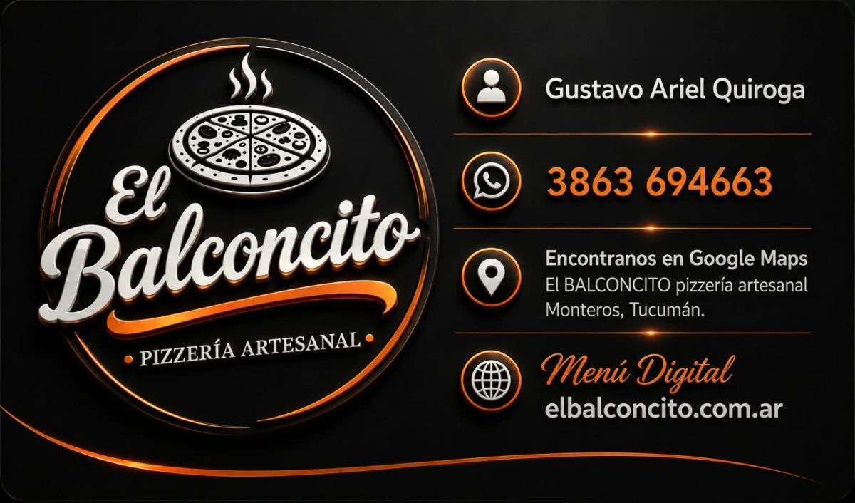 El BALCONCITO -- PIZZERÍA ARTESANAL